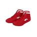 Lacyhop Unisex-child Sports Lightweight Round Toe Fighting Sneakers Kids Training Breathable Rubber Sole Combat Sneaker Comfort Ankle Strap Boxing Shoes Red-1 13c