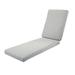 Water Resistant Patio Chaise Lounge Cushion Outdoor Beach with Removable Cover