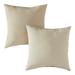 Greendale Home Fashions Stone 17 Square Outdoor Throw Pillow (Set of 2)