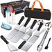 Griddle Accessories Kit BBQ Set Grilling Tool 14 Pieces Flat Top Griddle Accessories Set for Blackstone and Camp Chef