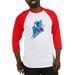 CafePress - Power Rangers Blue Ranger Pun - Cotton Baseball Jersey 3/4 Raglan Sleeve Shirt