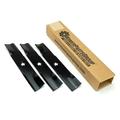 (3 Pack) ROTARY Aftermarket Premium Replacement XHT 14-5/8 x 2-1/2 Lawn Mower Deck Blade 5 Point Star|12122