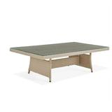 Afuera Living All-Weather Wicker Outdoor 57 L Coffee Table