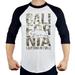 Men s Cash Money California Republic Bear B435 PLY Raglan Baseball T-Shirt X-Large