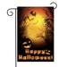 Halloween Decorations Garden Flag - 100% Polyester Halloween House Yard Flag Trick or Treat Outdoor Decorative Vivid Color Seasonal Holiday Fall 18 H x 12.5 W