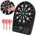 Vobor Electronic Professional Dart Automatic Scoring Soft Dart Board Set Family Leisure Target Entertainment Indoor Outdoor (10.2inx8in)