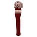 Crimson & White Fairway Golf Head Cover