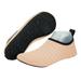 Beach Pool Shoes Water Shoes Quick-Dry Yoga Socks Slip-on for Women Men Surf Swim Water Sport Beige