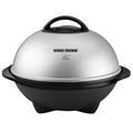 George Foreman 15-Serving Indoor/Outdoor Electric Grill Silver GGR50B