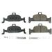 Front Brake Pad Set - Compatible with 2017 - 2018 Audi A4