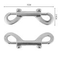 Double Ended Bolt Snap Hooks Heavy Duty Trigger Chain Marine Grade Metal Clips