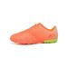 Woobling Kids Boys & Girls Lightweight Soccer Shoes Sport Outdoor Soccer Cleats 27013 Orange Red 8.5