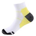 Prettyui Unisex Running Compression Short Socks Short Sports Pressure Socks for Women and Men