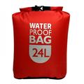 Sales Promotion!24L Waterproof Dry Bag Pack Sack Swimming Rafting Kayaking River Trekking Floating Sailing Canoing Boating Water Resistance Red