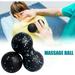 TureClos Peanut Massage Ball Fascia Ball Set Training Deep Tissue Massage Ball Kit Lacrosse Ball Muscle Roller for Acupressure Plantar Fasciitis Reflexology Massage