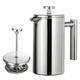 350ml/800ml/1000ml French Press Coffee Maker Stainless Steel Double Walled Insulated Coffee Maker Pot