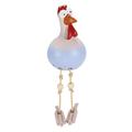 TureClos Rooster Garden Decoration Rooster Yard Figure Resin Chicken Garden Decoration Chicken Yard Statue Rooster Yard Ornament Animal Figure Waterproof Outdoor Decoration