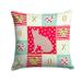 Don Sphynx Cat Love Fabric Decorative Pillow