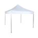 Alpha Camper 10 x 10 ft Outdoor Pop-up Canopy Steel Frame Party Tent White