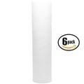 6-Pack Compatible DuPont WFPF13003B Polypropylene Sediment Filter - Universal 10-inch 5-Micron Cartridge for DuPont Whole House Water Filtration System - Denali Pure Brand