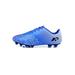 UKAP Kids Soccer Cleats Mens Athletic Outdoor Indoor Comfortable Soccer Shoes Boys Football Student Cleats Sneaker Shoes High Gripping Power 27019 Black Sapphire Blue Long Nails 9.5
