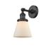 Innovations Lighting 203 Small Cone Small Cone 1 Light 10 Tall Bathroom Sconce - White