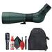 Swarovski ATS-80 HD Spotting Scope (Angled Viewing Eyepiece Required Arca-Swiss Shoe) + Padded Backpack + Flashlight + Cleaning Kit