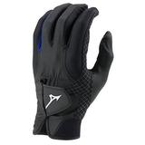 Mizuno 2018 RainFit Men s Golf Glove Pair Black/Royal Medium