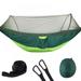 Camping Hammock with Mosquito Net Portable Single Double Nylon Hammock Tent for Indoor Backpacking Hiking Travel Quick Automatic Opening