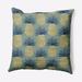 Simply Daisy 18 x 18 Pineapple Stripes Nautical Indoor/Outdoor Throw Pillow