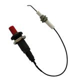 ZUARFY Piezo Spark Ignition Set with Cable 30cm Push Button Grill Stove Kitchen Lighters