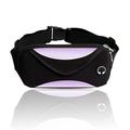 Waist Pack Hiking Pack Fanny Bag Adjustable Strap Waterproof Waist Bag Men Women Bumbags Running Bum Bag With Headphone Hole for Dog Walking Gym Cycling Marathon PURPLE