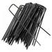 15 Pack 6 Inch Garden Stakes Anti Rust Landscape Staples Heavy Duty Sod Pins for Weed Barrier Fabric Ground Cover Irrigation Tubing