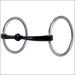 Ah515 Hilason Stainless Steel Ring Horse Bit Curved Sweet Iron Snaffle Mouth