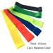 Retap 1 pc Resistance Bands Rubber Band Workout Fitness Equipment loops yoga Gym Strength Training Athletic Rubber Bands Random Color