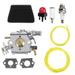 ZUARFY Carburetor Carb Kit 545081885 for Poulan 1950 2050 2150 2375 Walbro WT 891 662 Chainsaw Replacement Parts