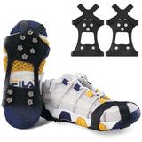 Elegant Choise Traction Cleats Ice and Snow for Shoes Boots Walking L:7-12