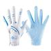 ActFu 1Pair Golf Gloves Stretchable Non-sultry Silicone Sports Golf Gloves Accessories for Summer