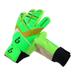 Goalkeeper Goalie Soccer Gloves - Kids & Youth Football Goal Keeper Gloves with Embossed Anti-Slip Latex Palm and Soft PU Hand Back