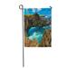 KDAGR Waves Breaking Rocks on Sunny Day During Spectacular Ocean Garden Flag Decorative Flag House Banner 28x40 inch