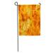 LADDKE Orange Hell Abstract Blaze Fire Flame Red Inferno Magma Lava Ignite Garden Flag Decorative Flag House Banner 12x18 inch