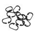 10x Black Connector Carabiners For Outdoor Camping Tent Canopy Tarp
