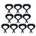 10 Pieces Small Patio Wicker Furniture Clips Wicker Chair Fasteners Outdoor 5x6.2cm
