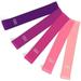 Fitness Resistance Bands Set of 5 Resistance Bands for Legs and Butt Exercise Bands for Women 5 Different Levels Fitness Resistance Bands of For Exercise (5 Packs)