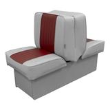 Wise 8WD707P-1-661 Deluxe Series Lounge Seat Grey-Red