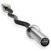 Philosophy Gym 47 EZ Curl Olympic Barbell - 9.3KG 28mm 400LB Capacity 4 Needle Bearing 2 Weightlifting Bar