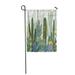 KDAGR Flower with Cactus Wild Forest Mexico Saguaro Agave Beautiful Big Cartoon Desert Garden Flag Decorative Flag House Banner 28x40 inch