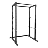 Nexo Power Rack 4x4 Power Cage - Workout Station Home Gym for Weightlifting Powerlifting and Strength Training with J Hooks and Spotter Pins