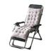 Patio Chaise Lounger Cushion Indoor/Outdoor Chaise Lounger Cushions Rocking Chair Sofa Cushion with Tie 51 x20