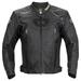 Cortech Chicane Mens Leather Jacket Black LG